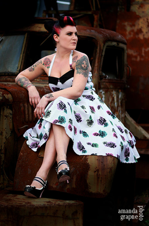 Klänningar - Holly - Vintage Rose